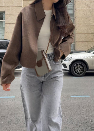 Lune London | Zip Front Wool Jacket