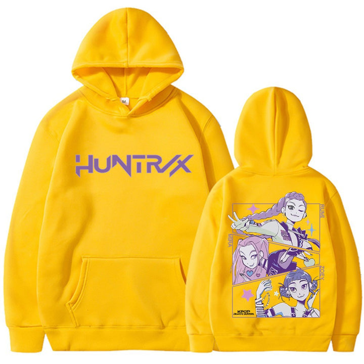 Women's hoodie with artistic anime print Chic & Stil