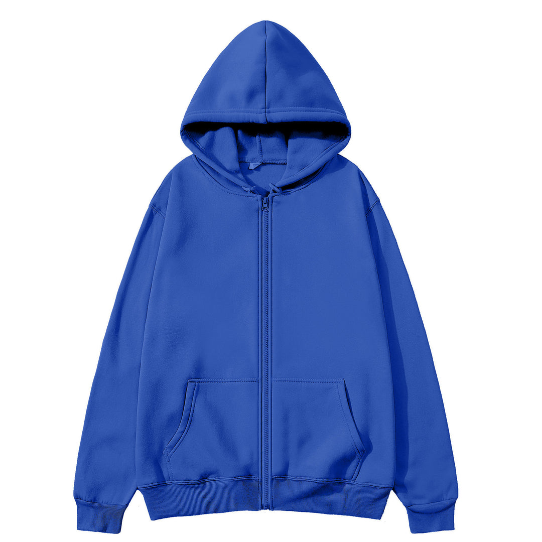 Women’s fleece hooded jacket with full zipper Lune London