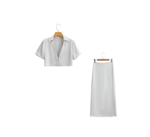 Jupe maxi élégante pour femmes avec coupe fluide et taille haute Chic & Stil