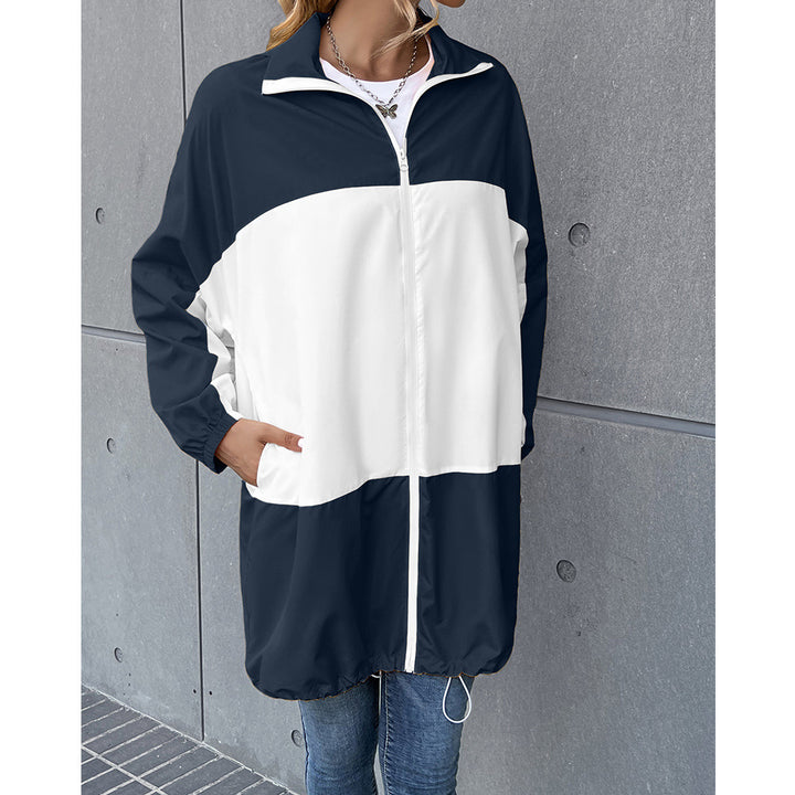 Women's transitional jacket with high collar and sporty fit Lune London
