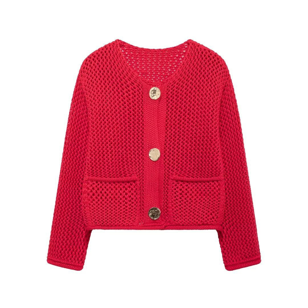 Ladies knitted vest Lune London