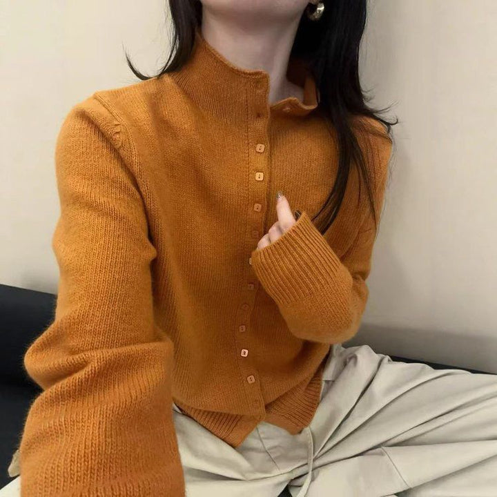 Cardigan en tricot chaud pour femmes Chic & Stil