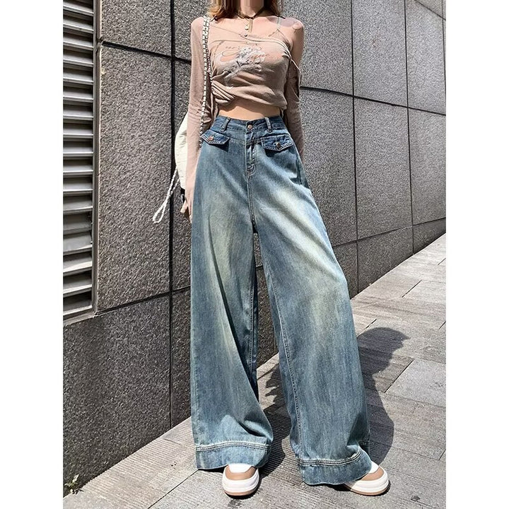 Jeans larges pour femmes Chic & Stil