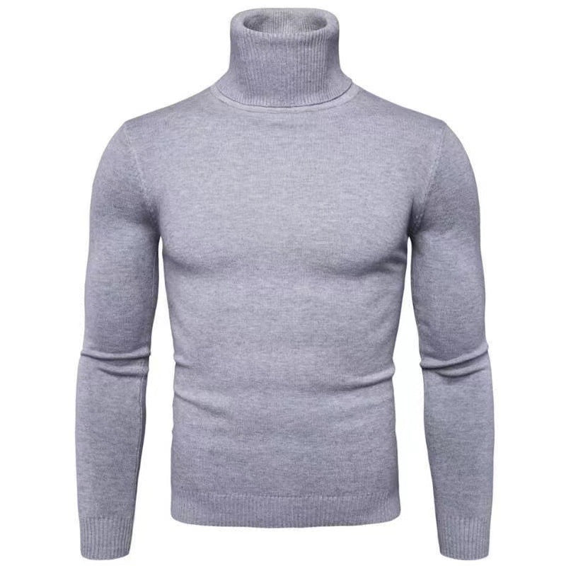 High-quality cotton turtleneck sweater for men Lune London