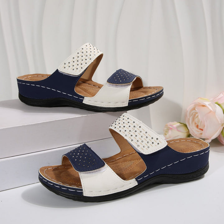 Ladies Stylish Lune London Soft Foam Slide Sandals