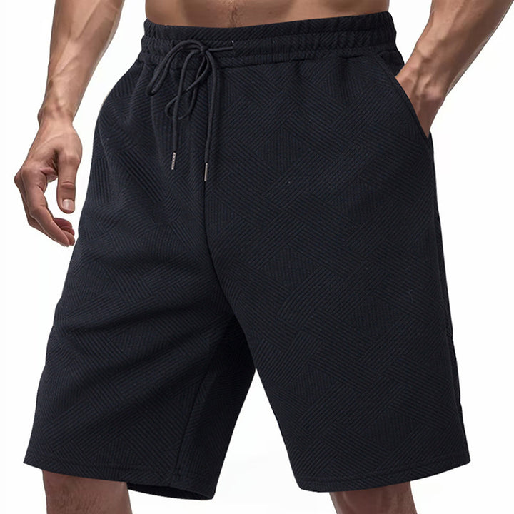 Casual beach shorts for men in breathable material with elastic waistband Lune London