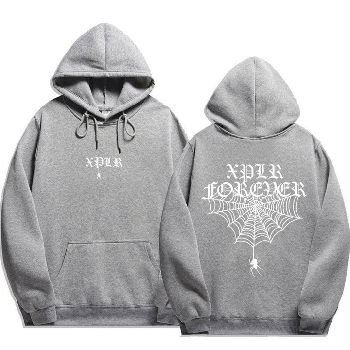 Women’s hoodie with cool graphic prints and kangaroo pocket Chic & Stil