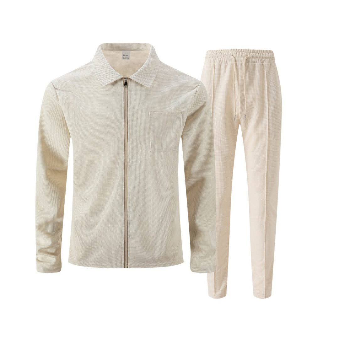 Men's sports leisure set with zipper and practical pockets Lune London