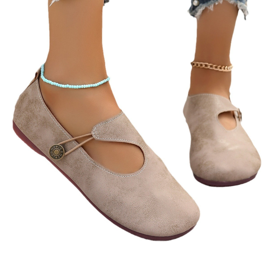 Elegant ladies Mary Jane ballerinas Lune London