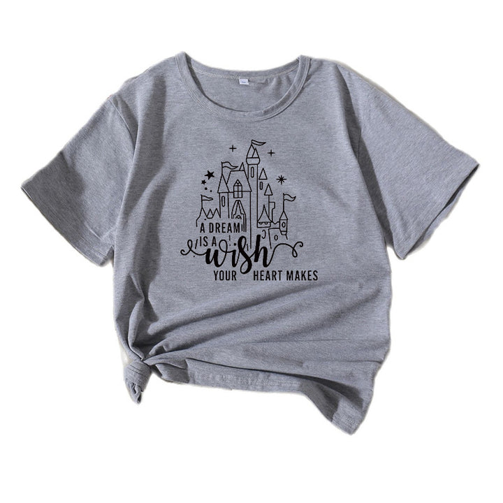 Women Creative Graphic T-Shirt Lune London
