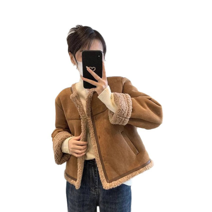 Veste teddy femme avec doublure de haute qualité Chic & Stil