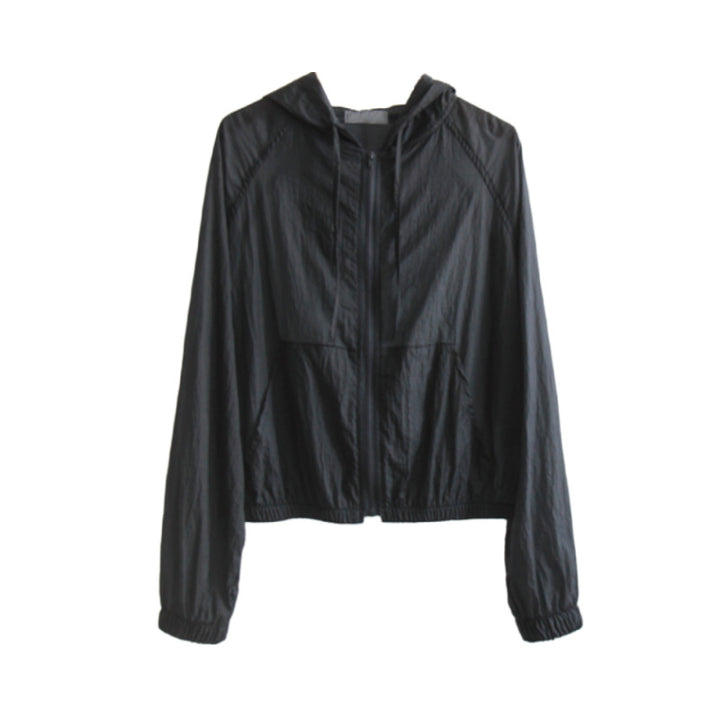Blouse aérienne pour femmes avec col à fermeture éclair Chic & Stil