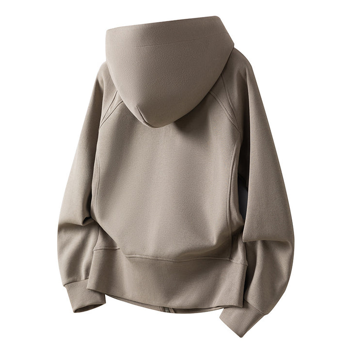 Women's hooded jacket in soft terry fabric Lune London