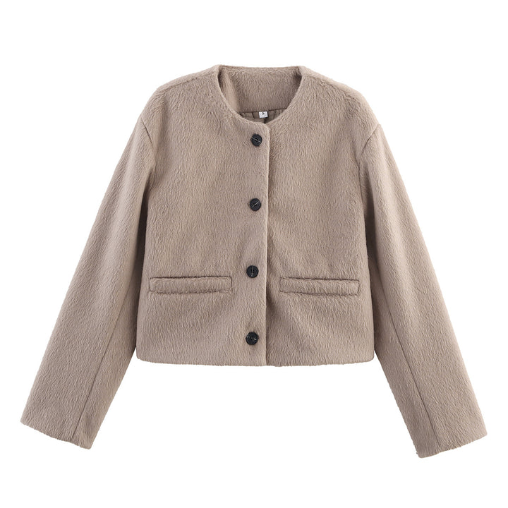 Ladies soft, classic short jacket Lune London