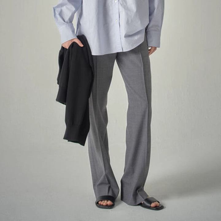 Pantalons en tissu fluide élégant pour femmes Chic & Stil