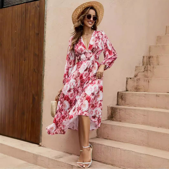 Lune London Wrap Maxi Dress for Women
