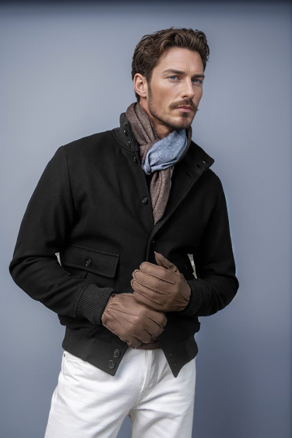 Trendy utility jacket for men with practical pockets Lune London 1760428331