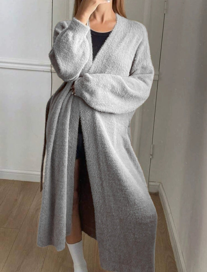 Ladies Elegant Long Gilet Lune London