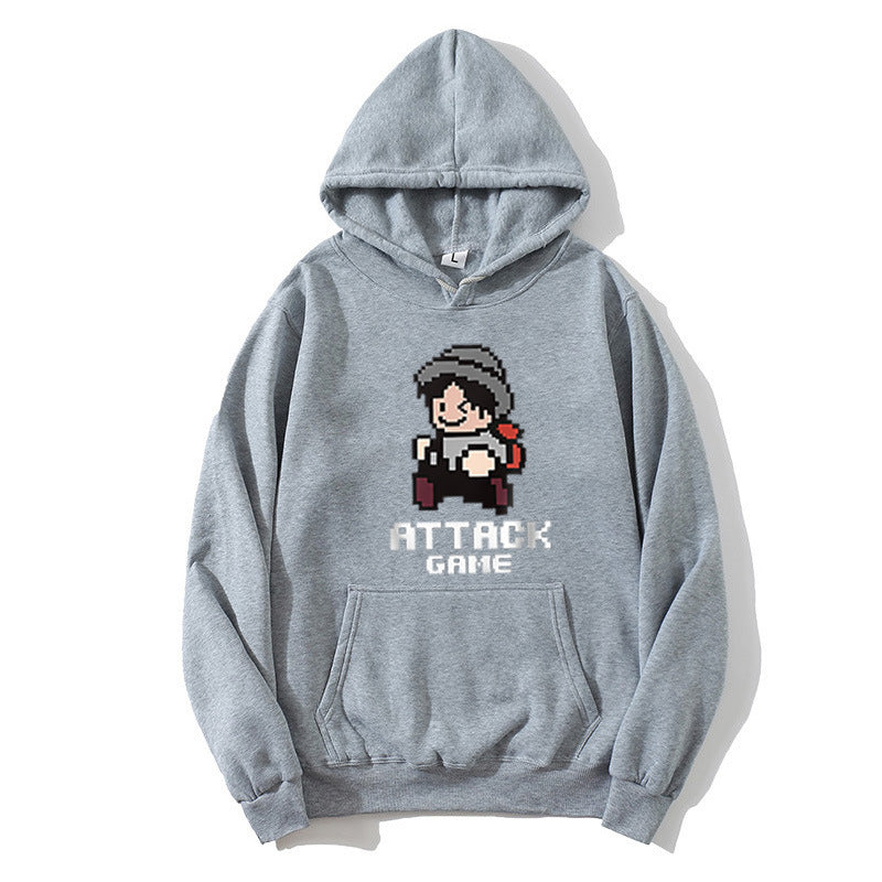 Women's hoodie with playful retro game design Chic & Stil