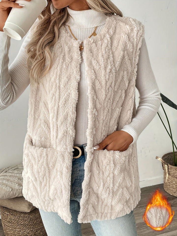 Ladies cozy vest Lune London
