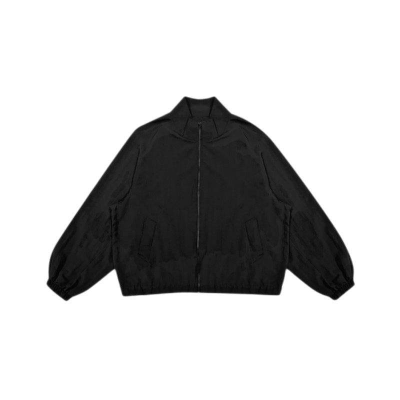 Veste de transition décontractée pour femmes avec col haut et poignets élastiques Chic & Stil