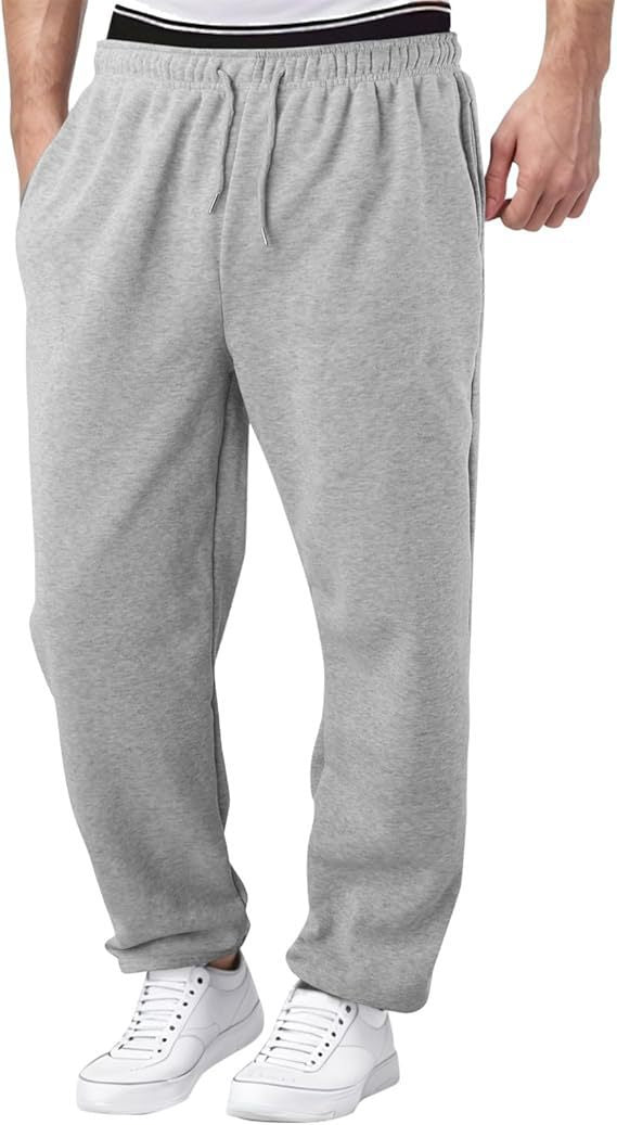 Men's casual leisure pants with elastic waistband and practical pockets Chic & Stil
