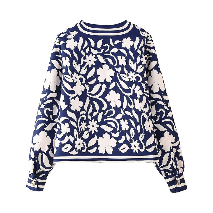 Ladies Kimono Jacket with embellishments featuring floral design and elegant finish Lune London