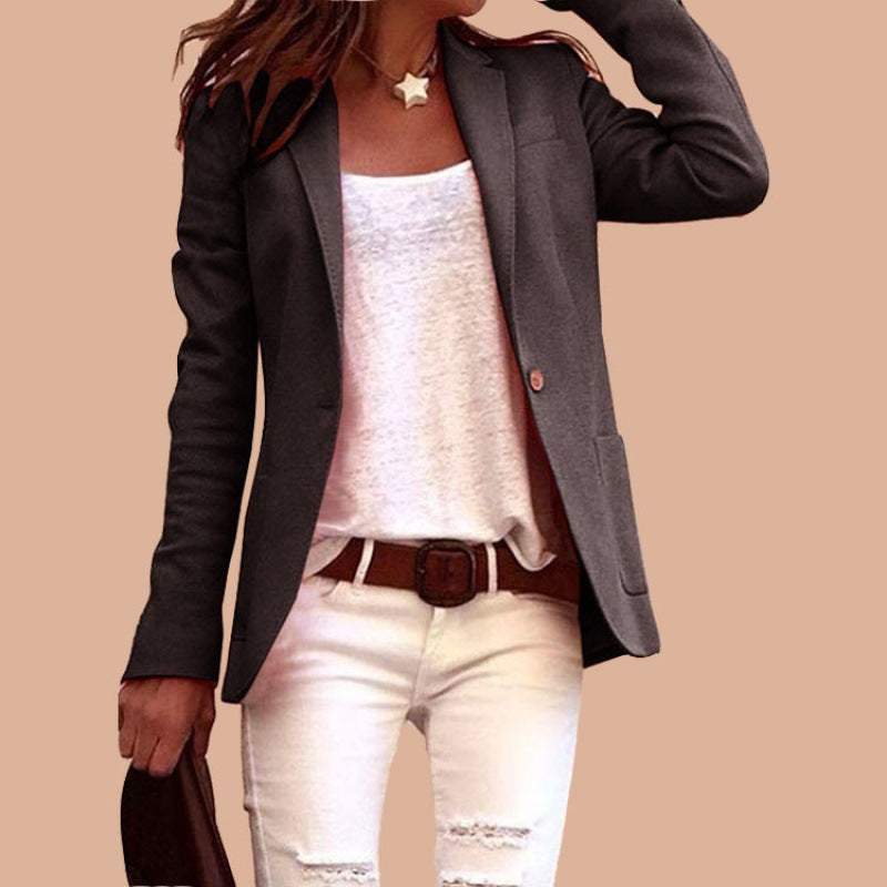 Modern women's jacket with a slim fit and elegant detail Lune London