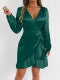 Lune London | Minidress with Long Sleeves and Ruffled Hem