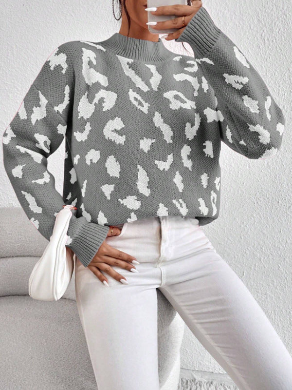 Lune London | Women's fashionable sweater with striking animal pattern and comfortable fit