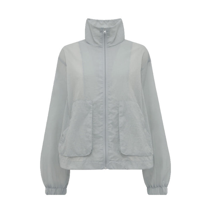 Veste de sport légère pour femmes avec des manches volumiques Chic & Stil