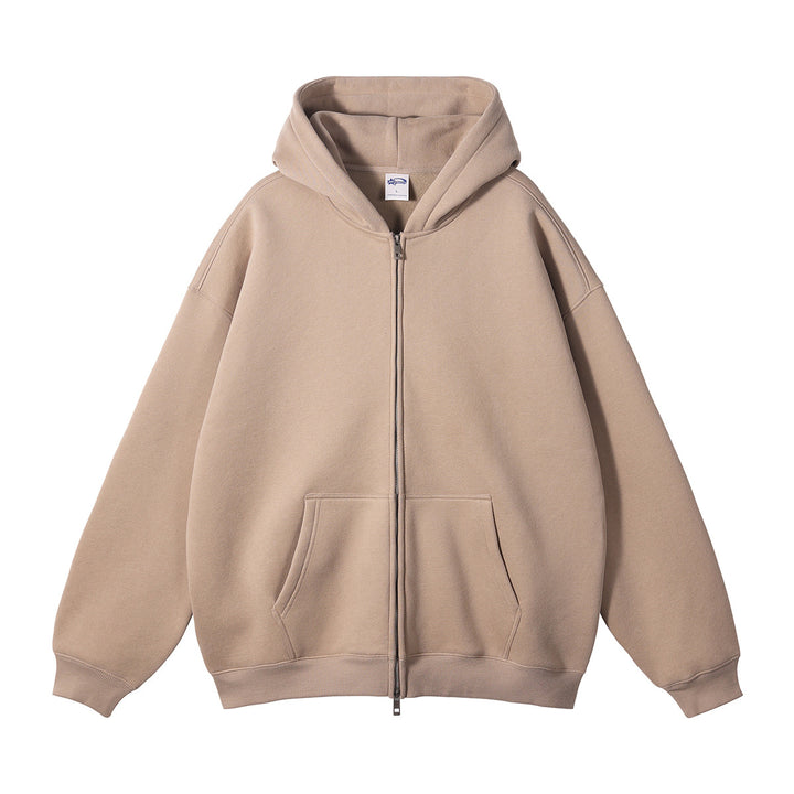 Hooded jacket for women with practical zipper Lune London