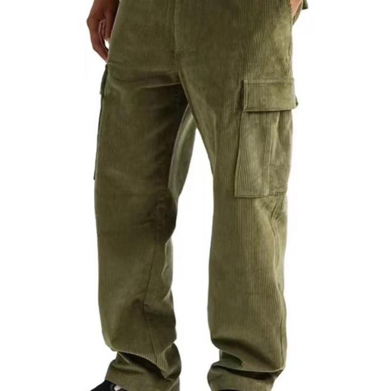 Men's cargo pants with elastic waistband and practical side pockets Lune London