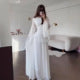 Women's Gala Maxi Dress Bell Sleeves Tiered Skirt