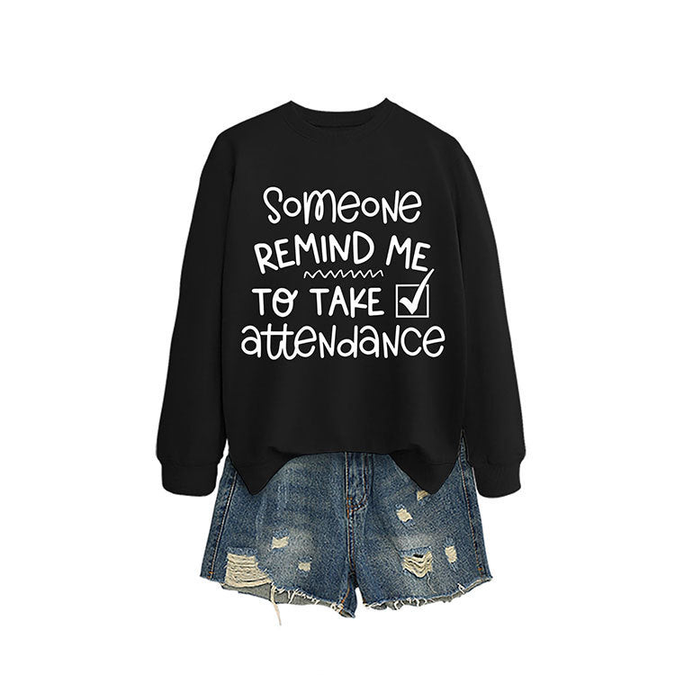 Women's sweatshirt with funny motif and inspiring lettering Lune London
