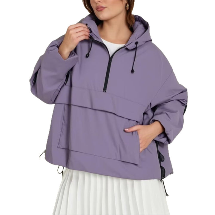 Lightweight anorak jacket for women with practical pockets Lune London
