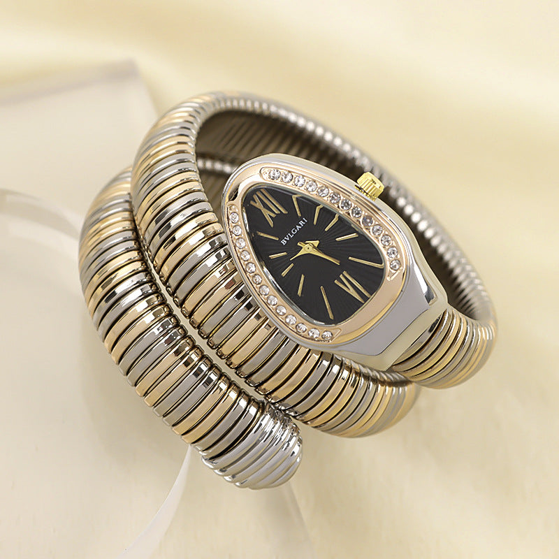 Lune London | Snake Watch with Quartz Movement and Personal Bracelet