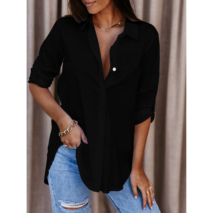 Lune London Casual Button-Up Shirt for Women
