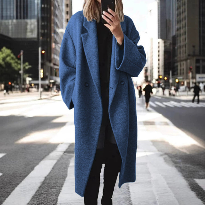 Ladies oversized wool coat Lune London
