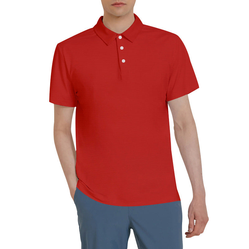 Men's polo shirt made of breathable material with Lune London structure