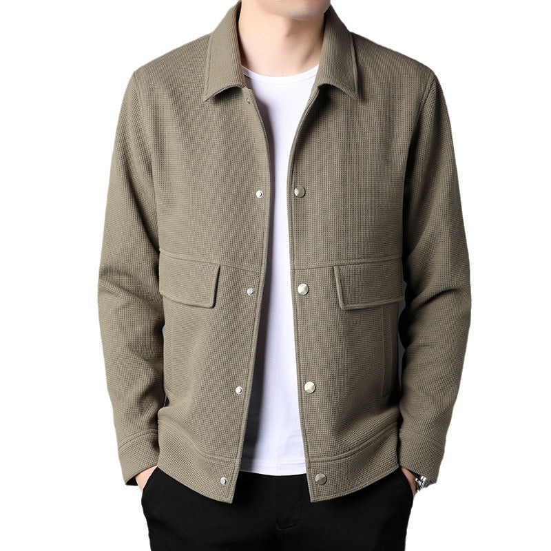 Smart casual jacket for men with practical flap pockets Lune London