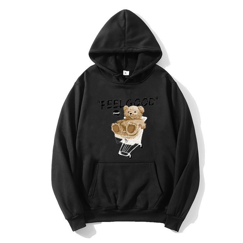 Women's hooded sweatshirt with unique animal motif Chic & Stil