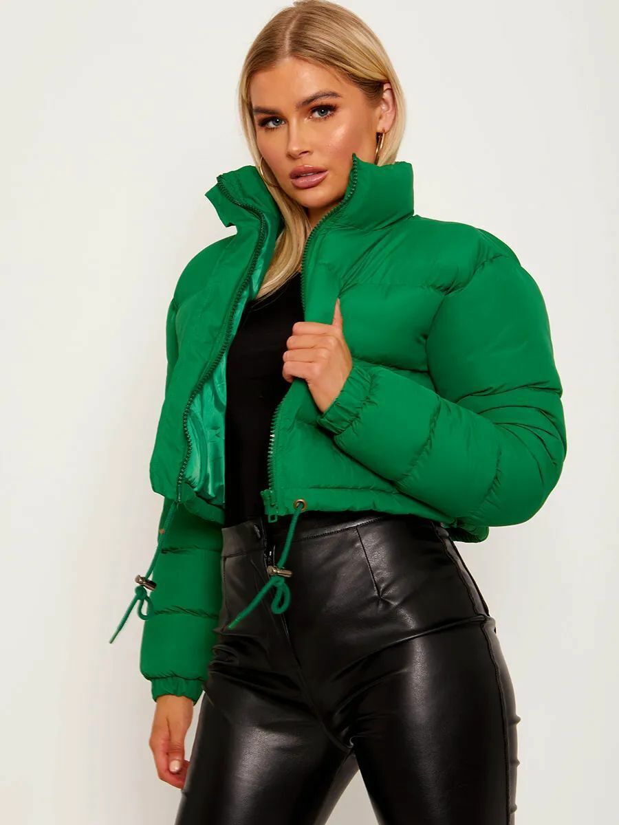 Ladies stylish, short cut padded jacket Lune London