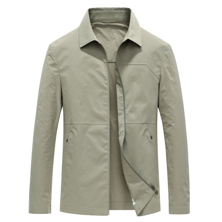 Lightweight transition jacket for men in minimalist style Lune London