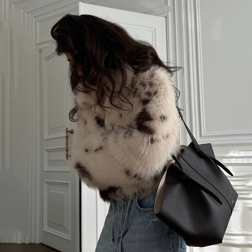 Women High Quality Faux Fur Jacket Lune London