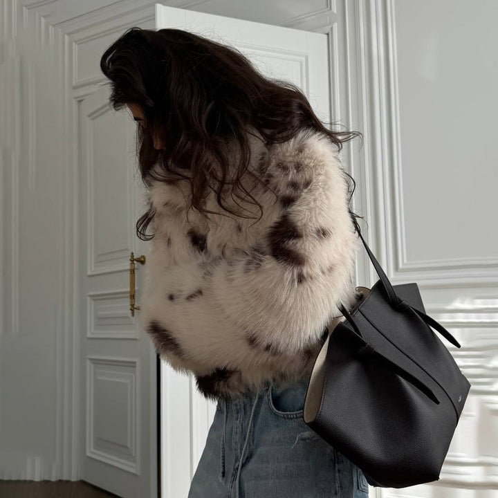 Women High Quality Faux Fur Jacket Lune London