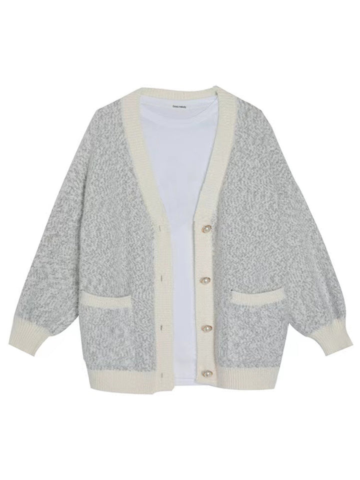 Women soft and cozy knitted jacket Lune London