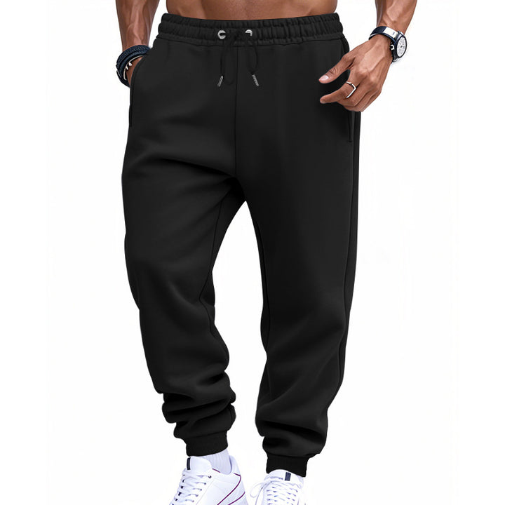 Trendy jogger pants for men with elastic waistband and side pockets Lune London
