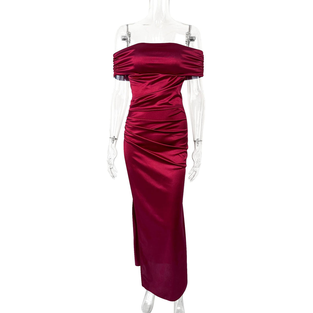 Women Figure-hugging Asymmetrical Evening Dress Lune London
